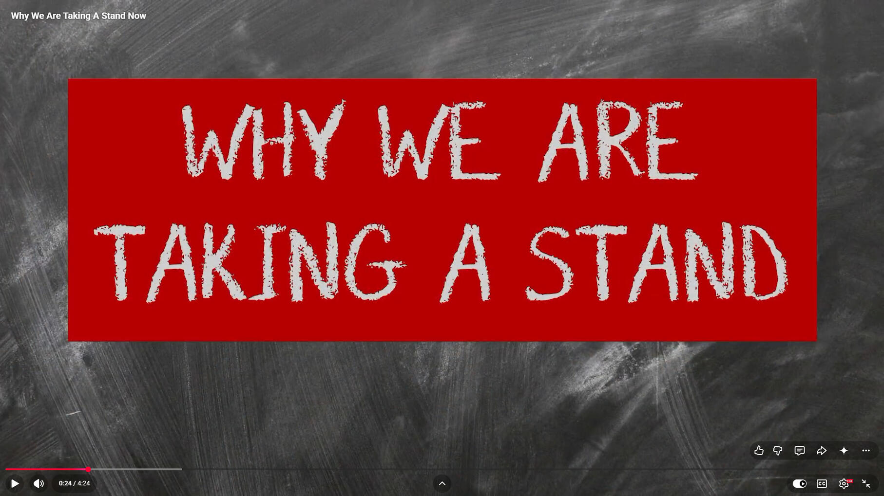 Persuasive video about teacher protests in Colorado