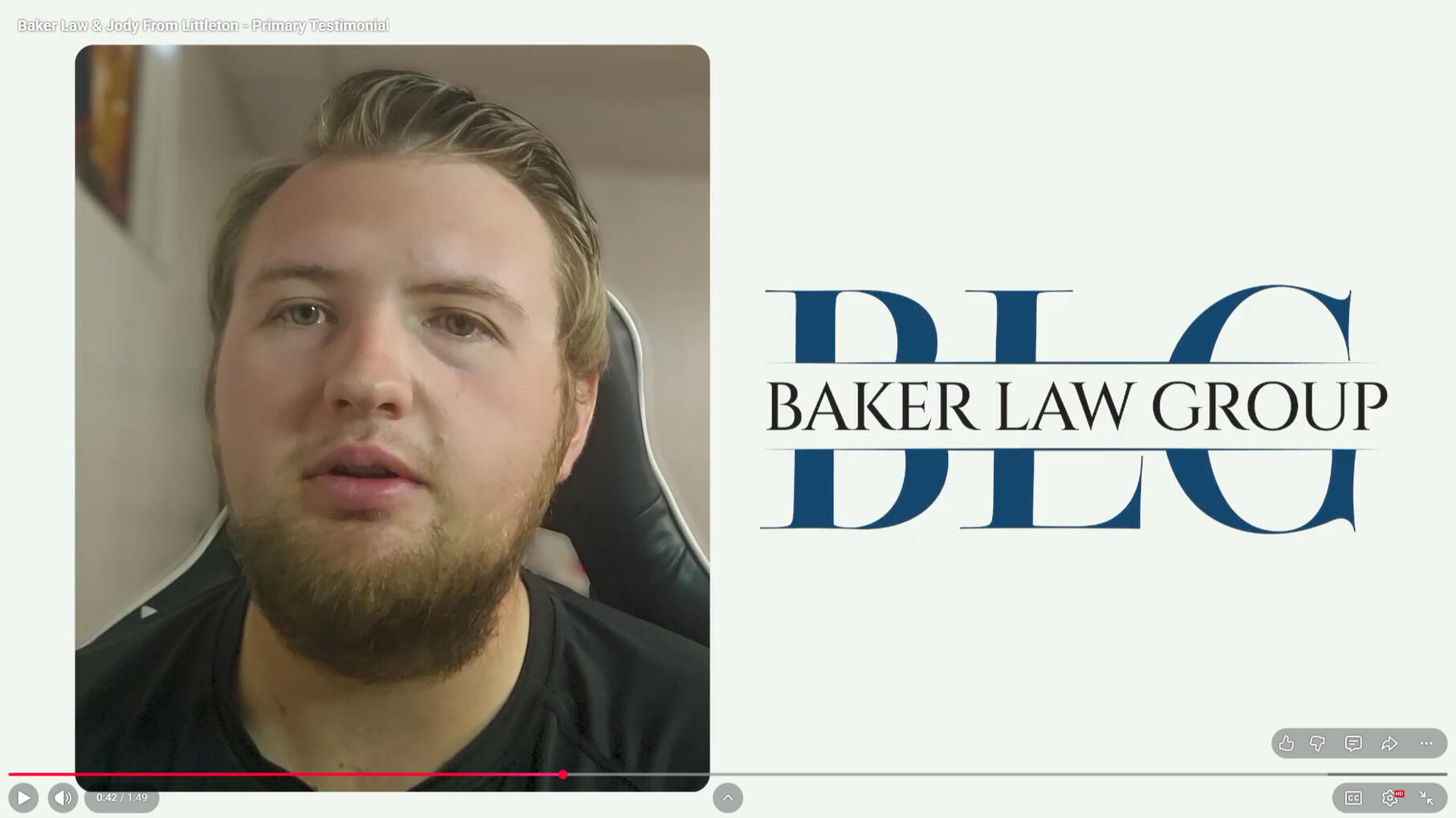 Baker Law Group - Criminal Defense Testimonial